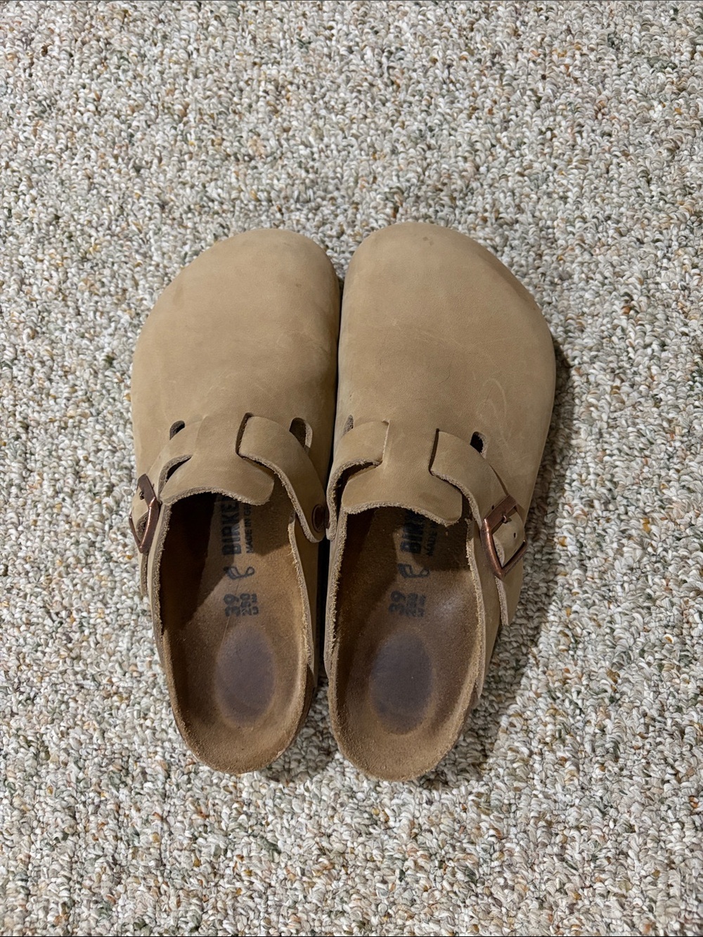 Tan BIRKENSTOCK clogs